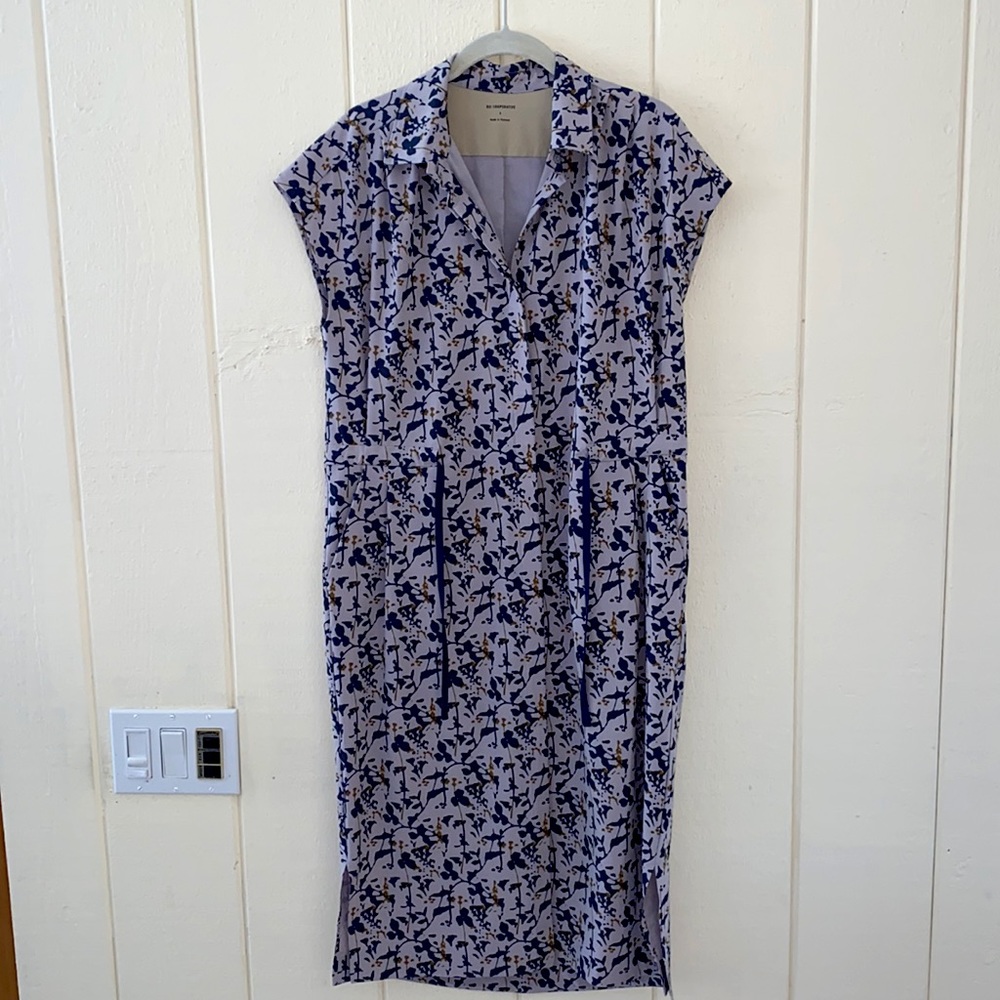 REI Sun Up Shirt Dress Night Garden Lilac Tint